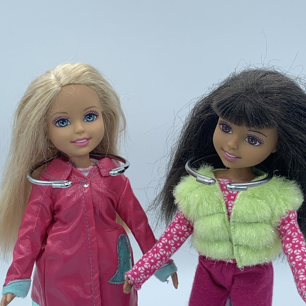 Barbie Wee 3 Friends Lot - 2 Dolls Only - Stacie Janet